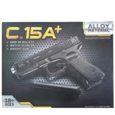 تفنگ بازی طرح کلت مدل c15a+