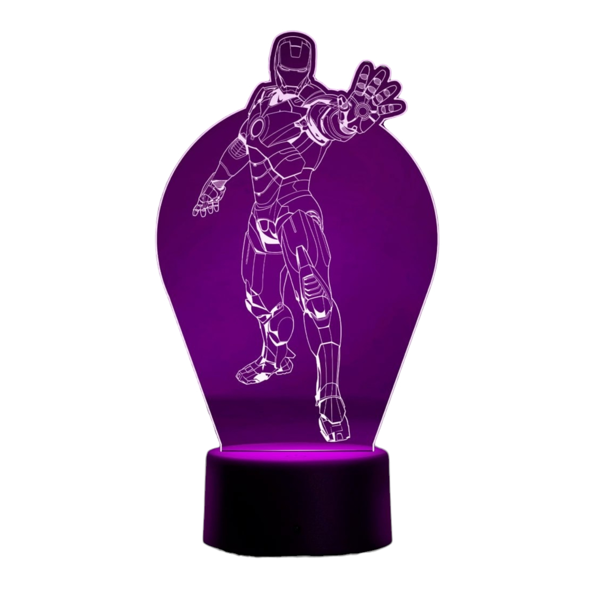 چراغ خواب کودک مدل بالبینگ ایرون من 2 iron man