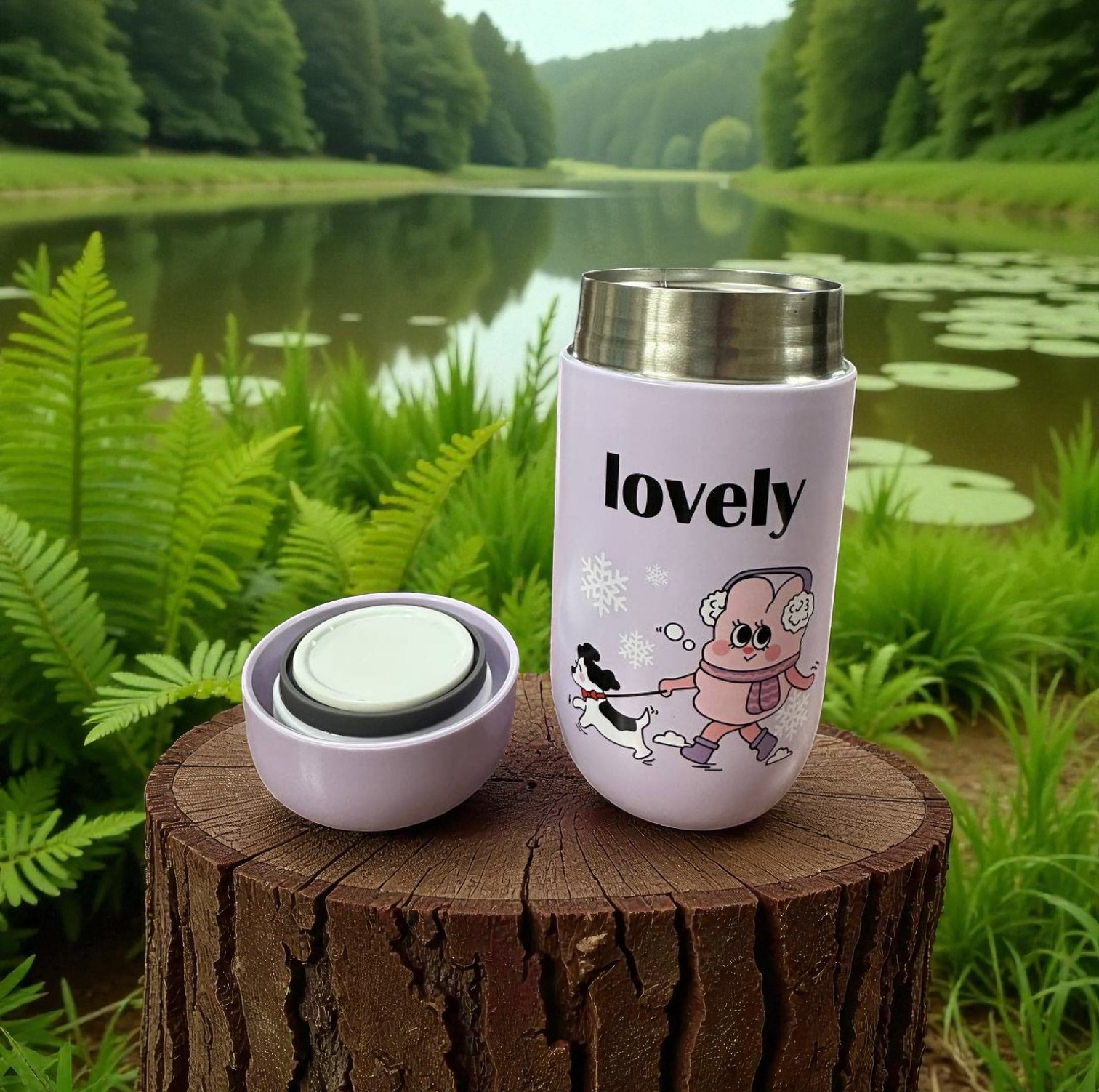 تراول ماگ مدل Lovely کد mocal گنجایش 0.26 لیتر