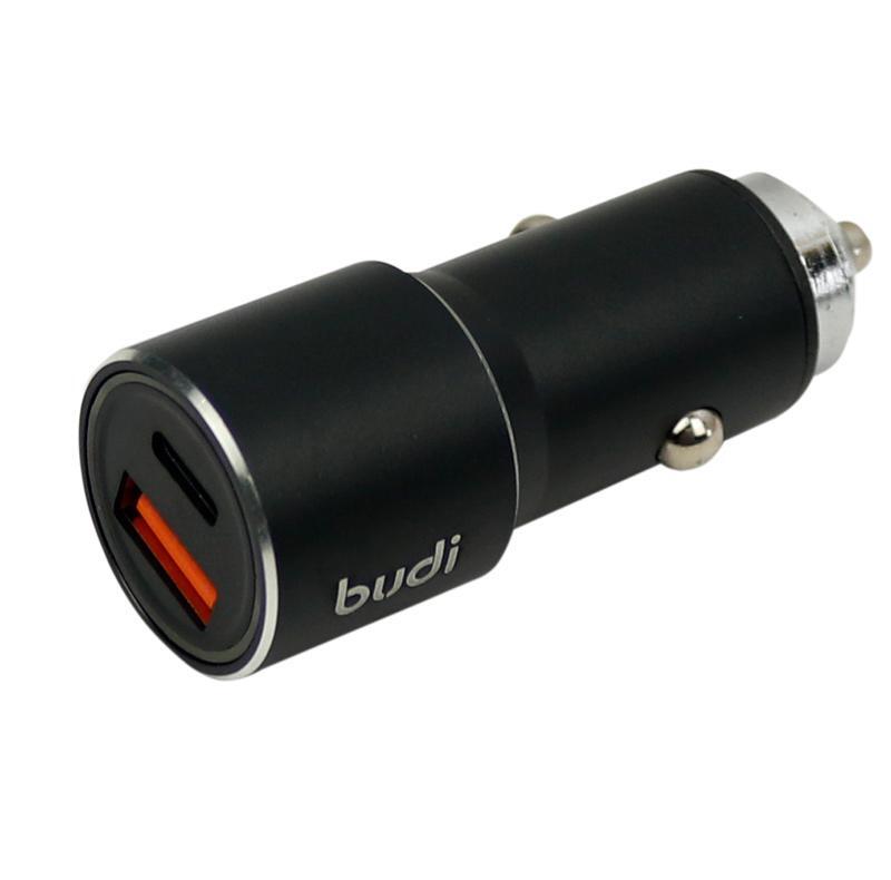 شارژر فندکی بودی مدل Bd-12 به همراه کابل تبدیل USB-C