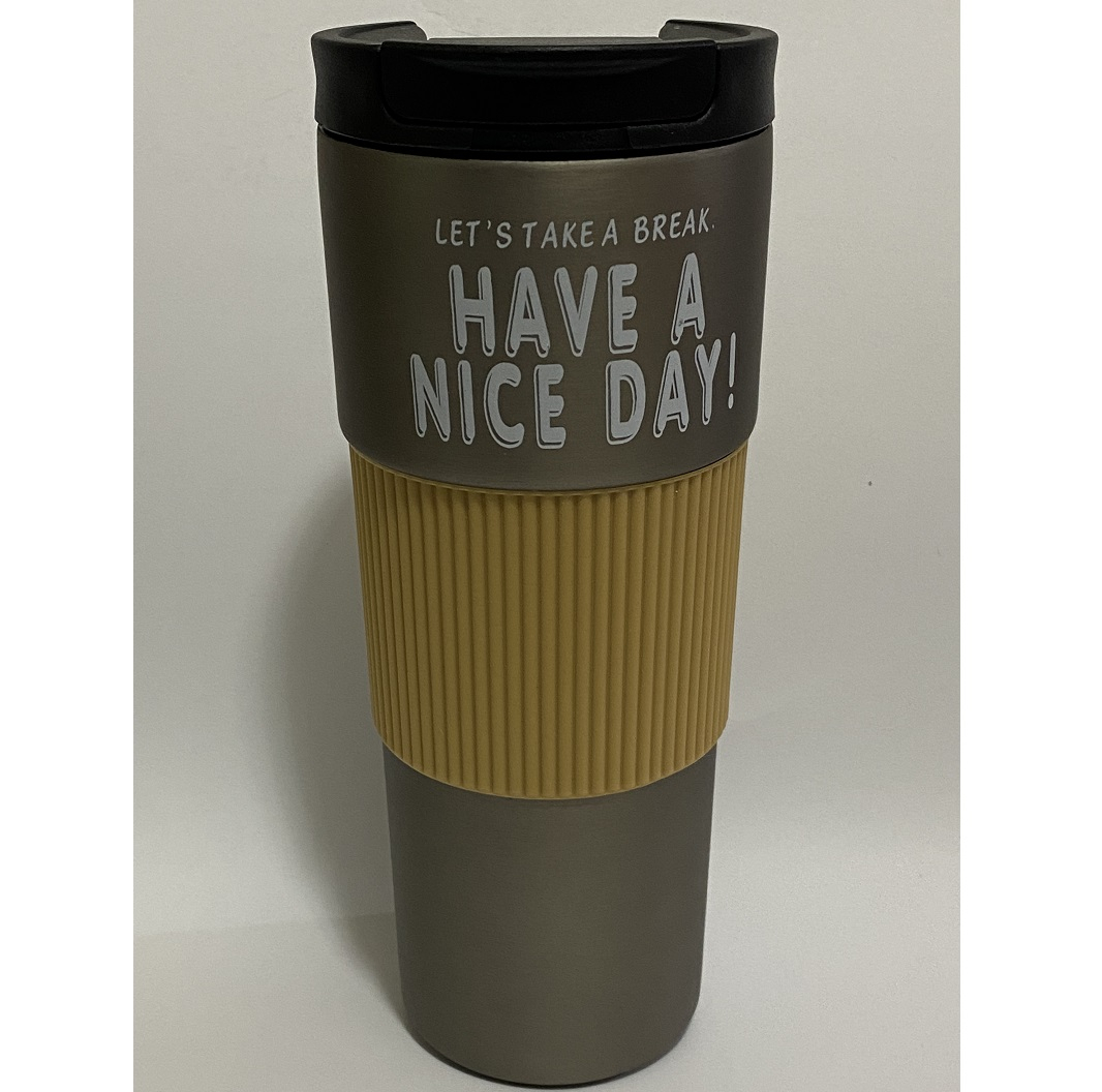 ماگ سفری مدل have a nice day گنجایش 0.5  لیتر