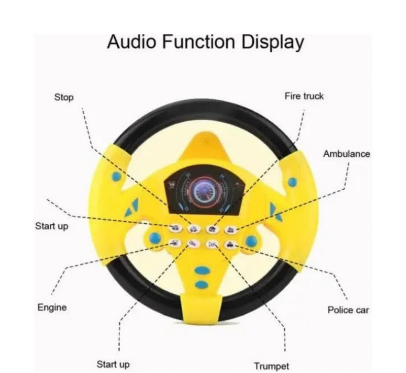 اسباب بازی ناب سل مدل فرمان موزیکال Music Steering Wheel