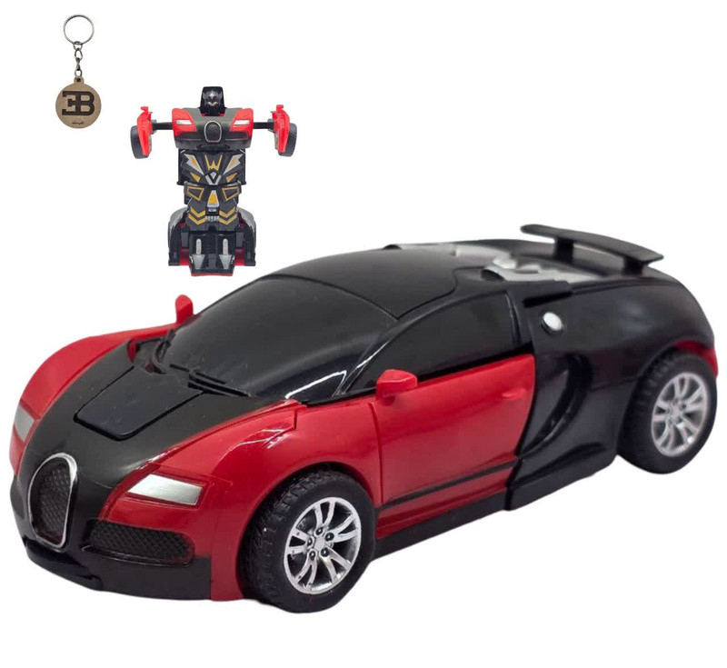 ماشین بازی ناب سل مدل بوگاتی تبدیل شونده Bugatti Naab001 همراه با جاسوییچی