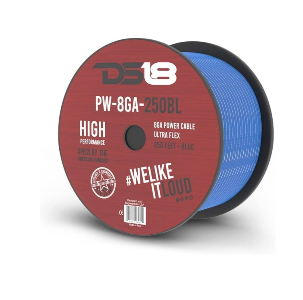 کابل امپلی فایر خودرو دی اس ایتین مدل PW 8GA 250BL