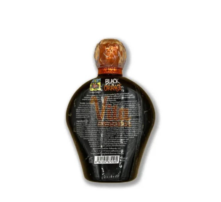 لوسیون سولاریوم بدن پارامونت مدل black & orange حجم 400 میلی لیتر