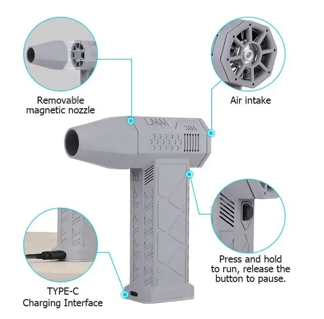 پمپ باد شارژی مدل Violent Fan X3