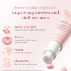 کرم دور چشم روز و شب مدی کیوب مدل par pink peptide حجم 30 میلی لیتر