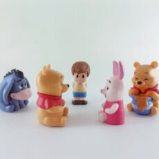 فیگور مدل Pooh کد 285 مجموعه 5 عددی