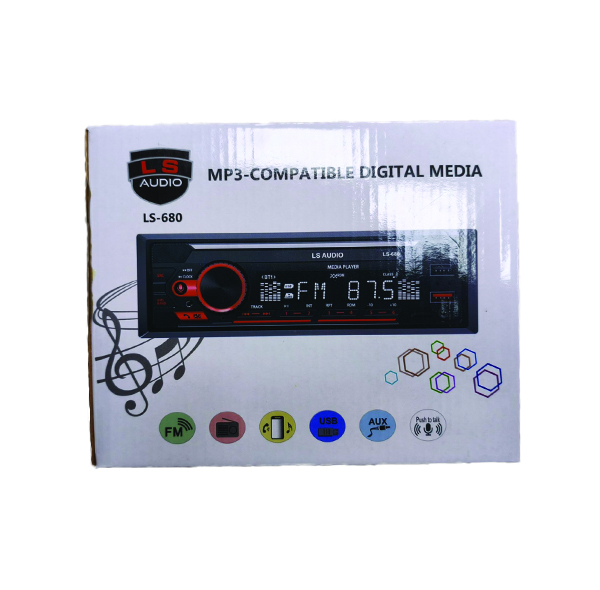 پخش کننده خودرو ال اس آدیو مدل LS-680
