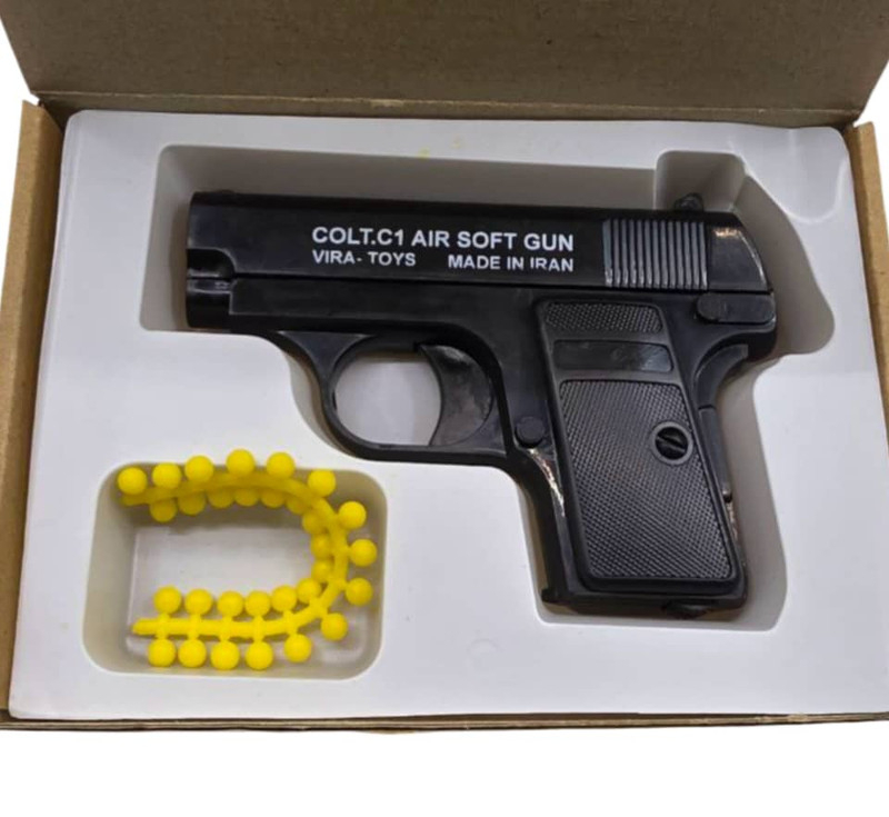 تفنگ بازی ناب سل مدل کلت metal airsoftgun c1