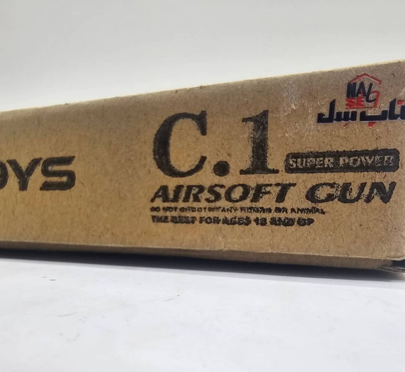 تفنگ بازی ناب سل مدل کلت metal airsoftgun c1