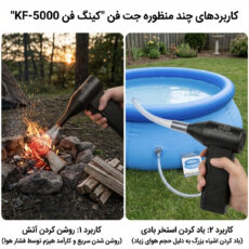 جت فن کینگ فن مدل TURBO-5000