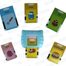 بازی آموزشی انگلیسی مدل فلش کارت گویا Card carly education device