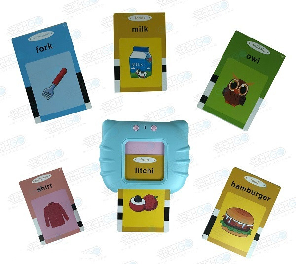 بازی آموزشی انگلیسی مدل فلش کارت گویا Card carly education device