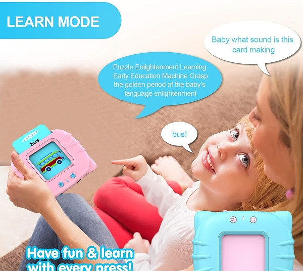 بازی آموزشی انگلیسی مدل فلش کارت گویا Card carly education device