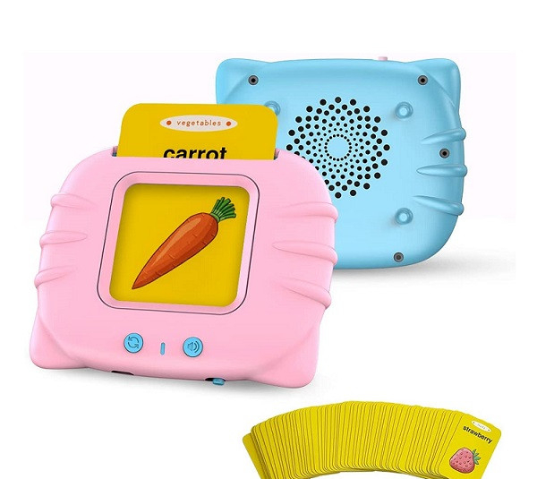 بازی آموزشی انگلیسی مدل فلش کارت گویا Card carly education device
