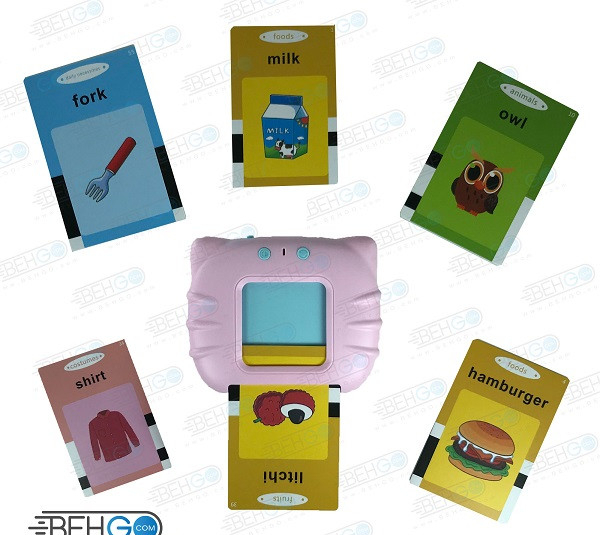 بازی آموزشی انگلیسی مدل فلش کارت گویا Card carly education device