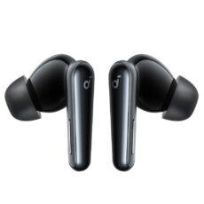 هدفون بلوتوثی انکر مدل Soundcore Liberty 5 با نویز کنسلینگ فعال (ANC)، درگاه شارژ USB Type-C، تا 30 ساعت زمان پخش موسیقی، دارای سنسور نوری داخل گوش و مقاوم در برابر رطوبت و عرق