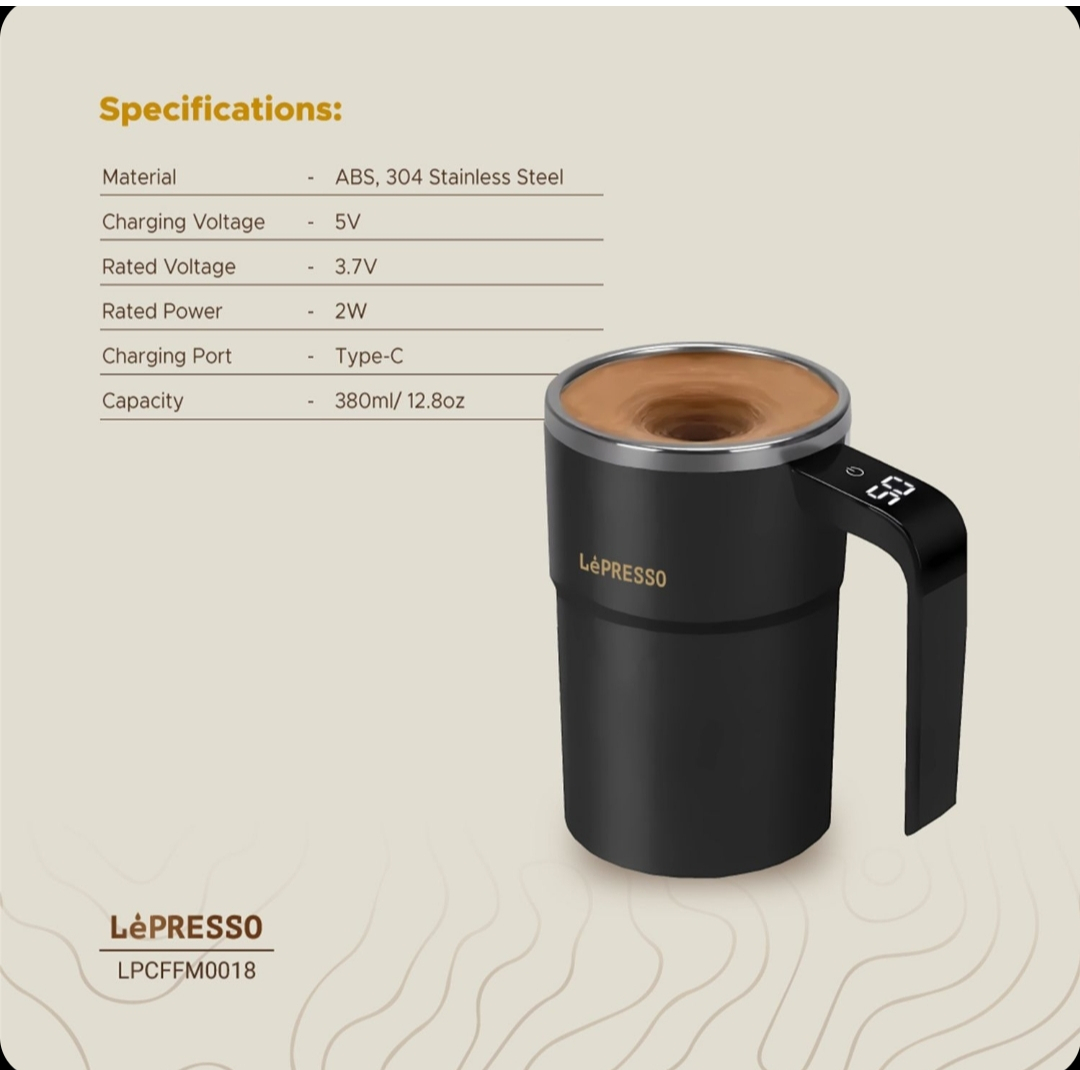 تراول ماگ لپرسو مدل LPCFFM0018 گنجایش 0.38 لیتر