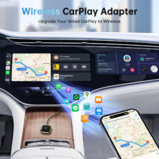 کارپلی و اندروید اتو مدلwireless Carplay/Android Auto به همراه مبدل USB به Type-C