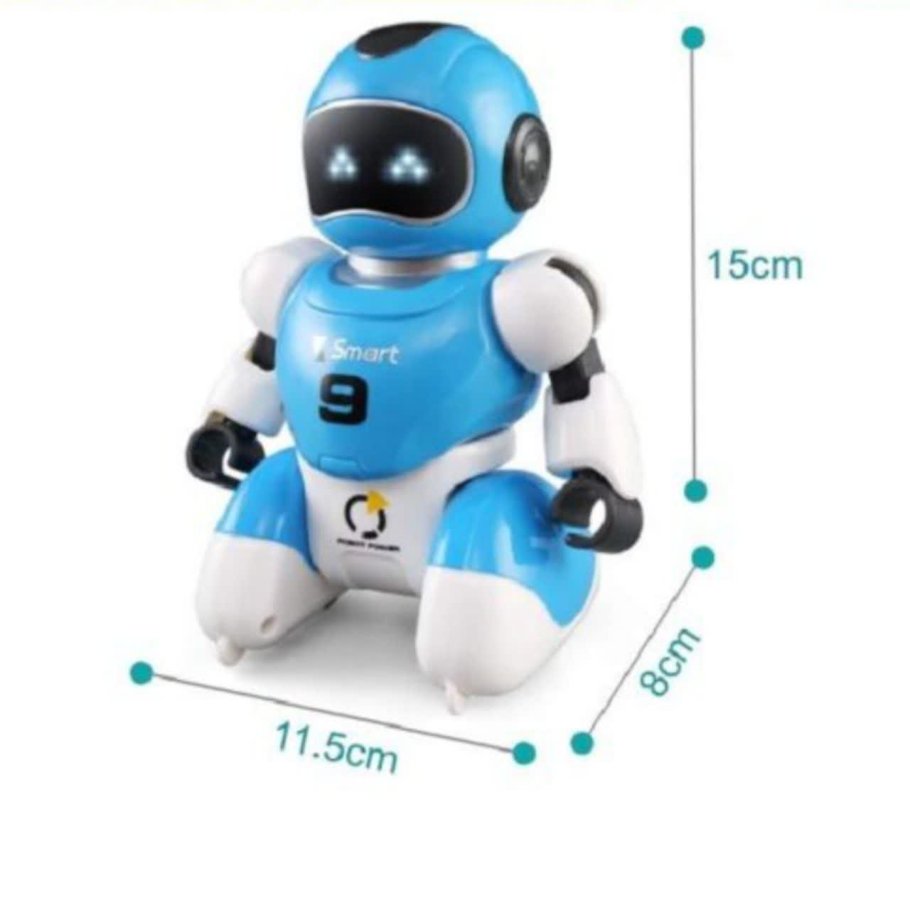ربات ناب سل مدل فوتبالیست هوشمند شارژی مجموعه 2 عددی به همراه دروازه SOCCER ROBOT