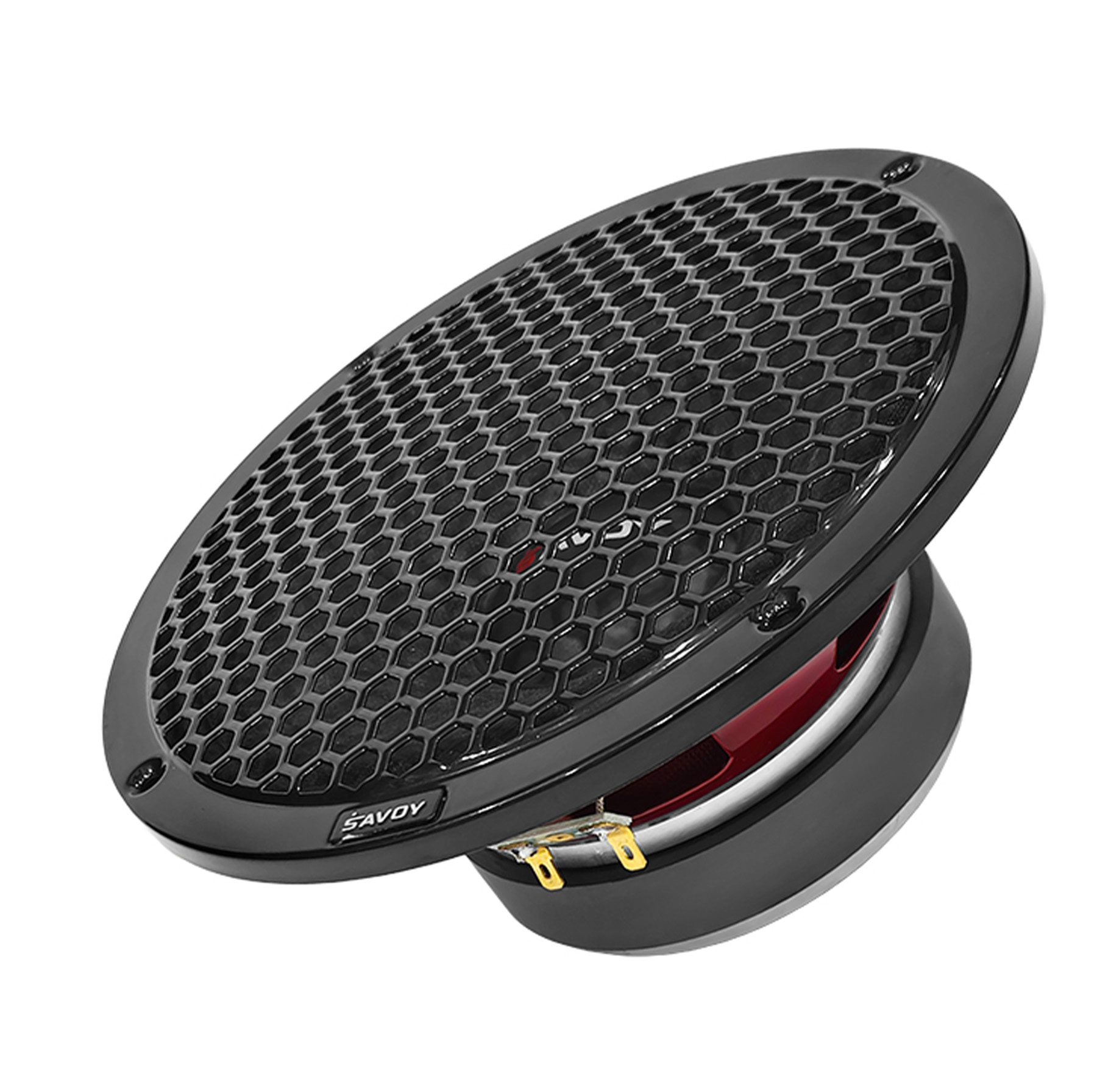 میدرنج پشت خودرو ساووی مدل SV-18pro سایز 8 اینچ بسته دو عددی
