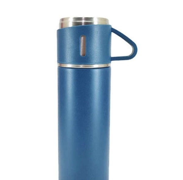 فلاسک مدل hot-cold کد m1 گنجایش 0.5 لیتر به همراه لیوان مجموعه 3 عددی