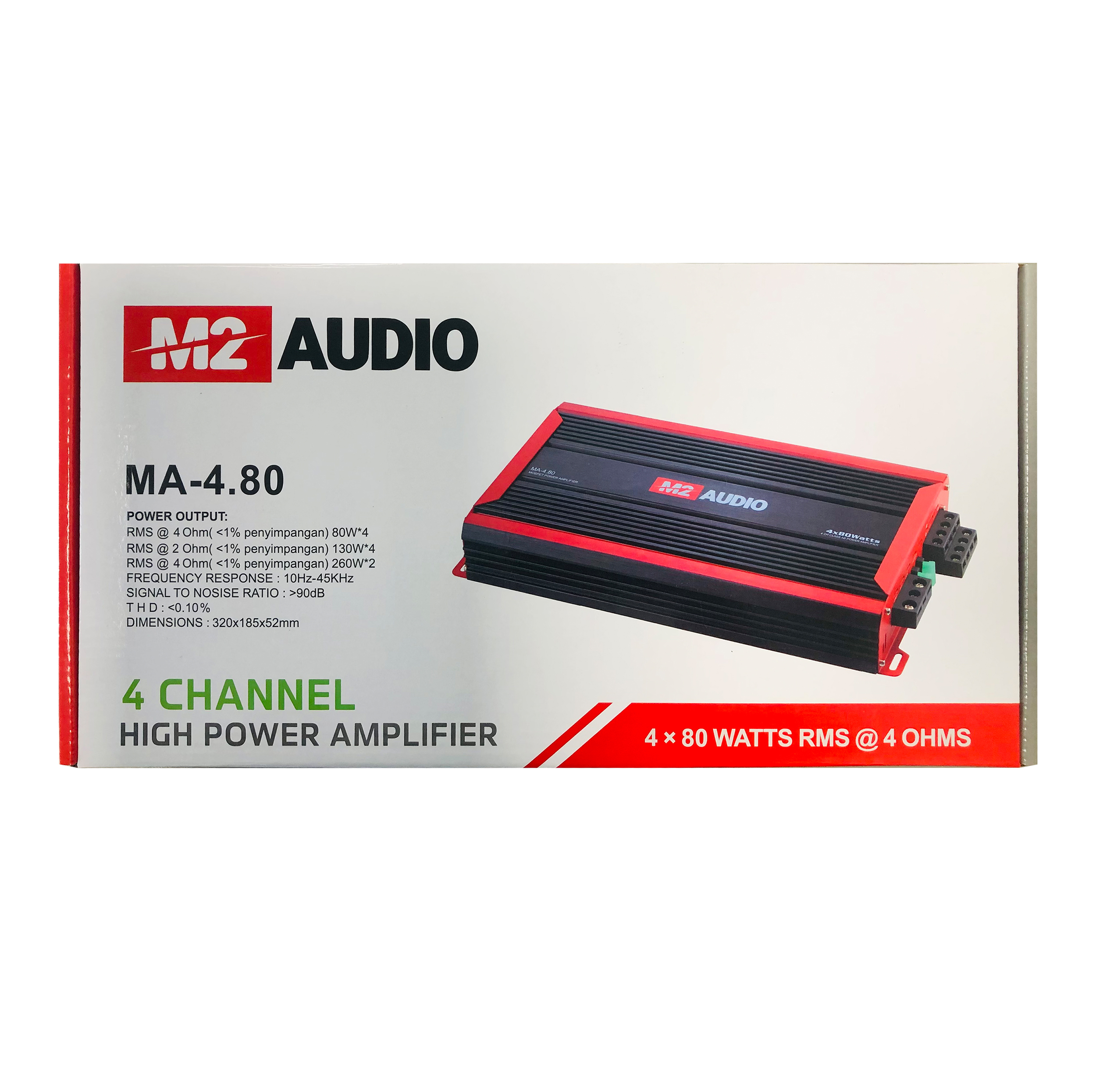 آمپلی فایر خودرو ام2 مدل M2-4.80