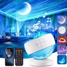 چراغ خواب کودک مدل شفق قطبی WEH24