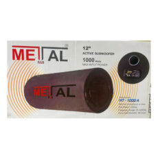 ساب ووفر و باکس پشت خودرو متال مدل اکتیو MT-1000 A سایز 12 اینچ