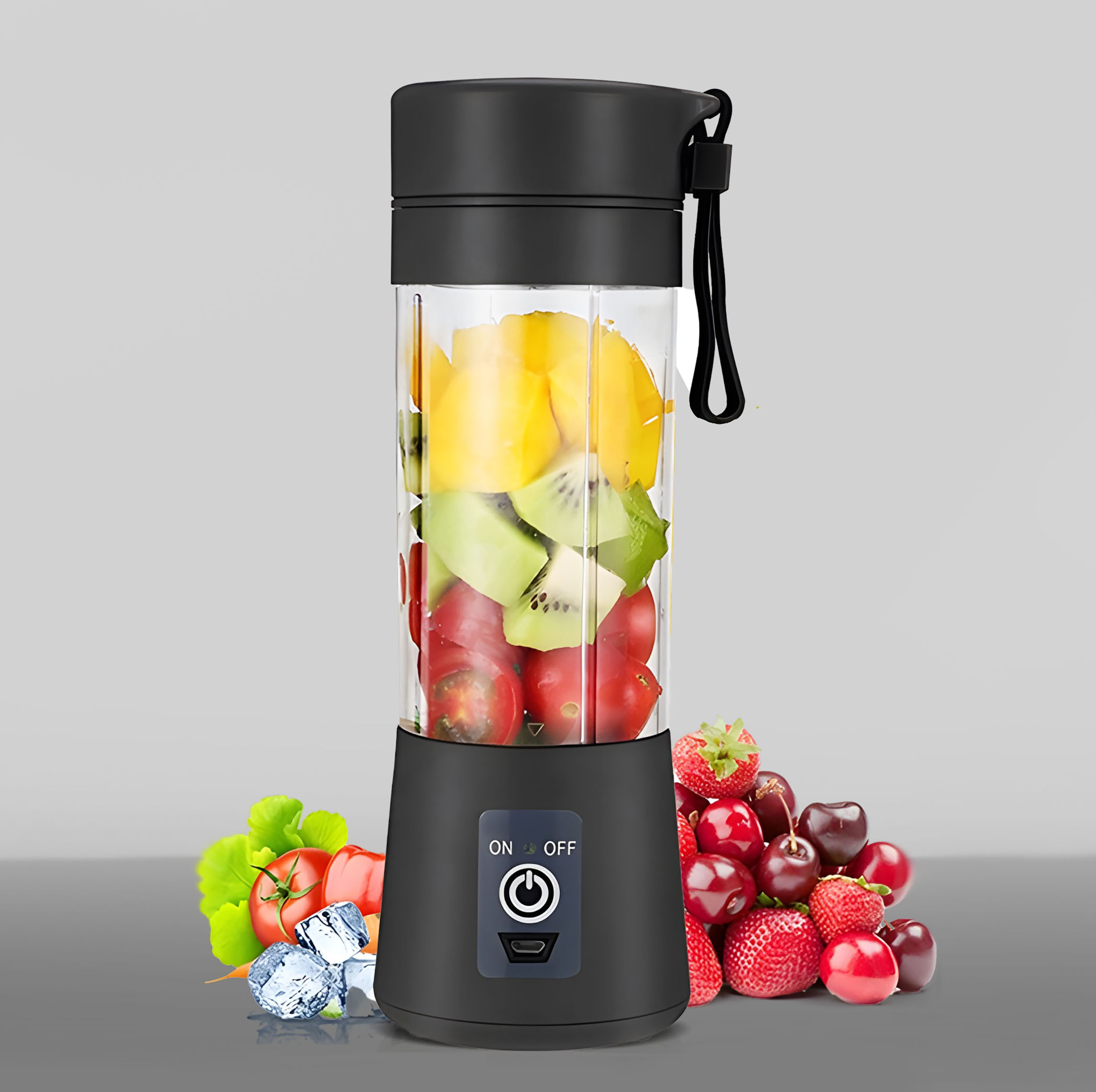 شیکر شارژی مدل juice گنجایش 380 میلی لیتر