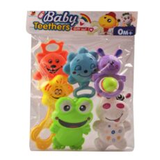 جغجغه مدل BABY Teethers مجموعه 6 عددی