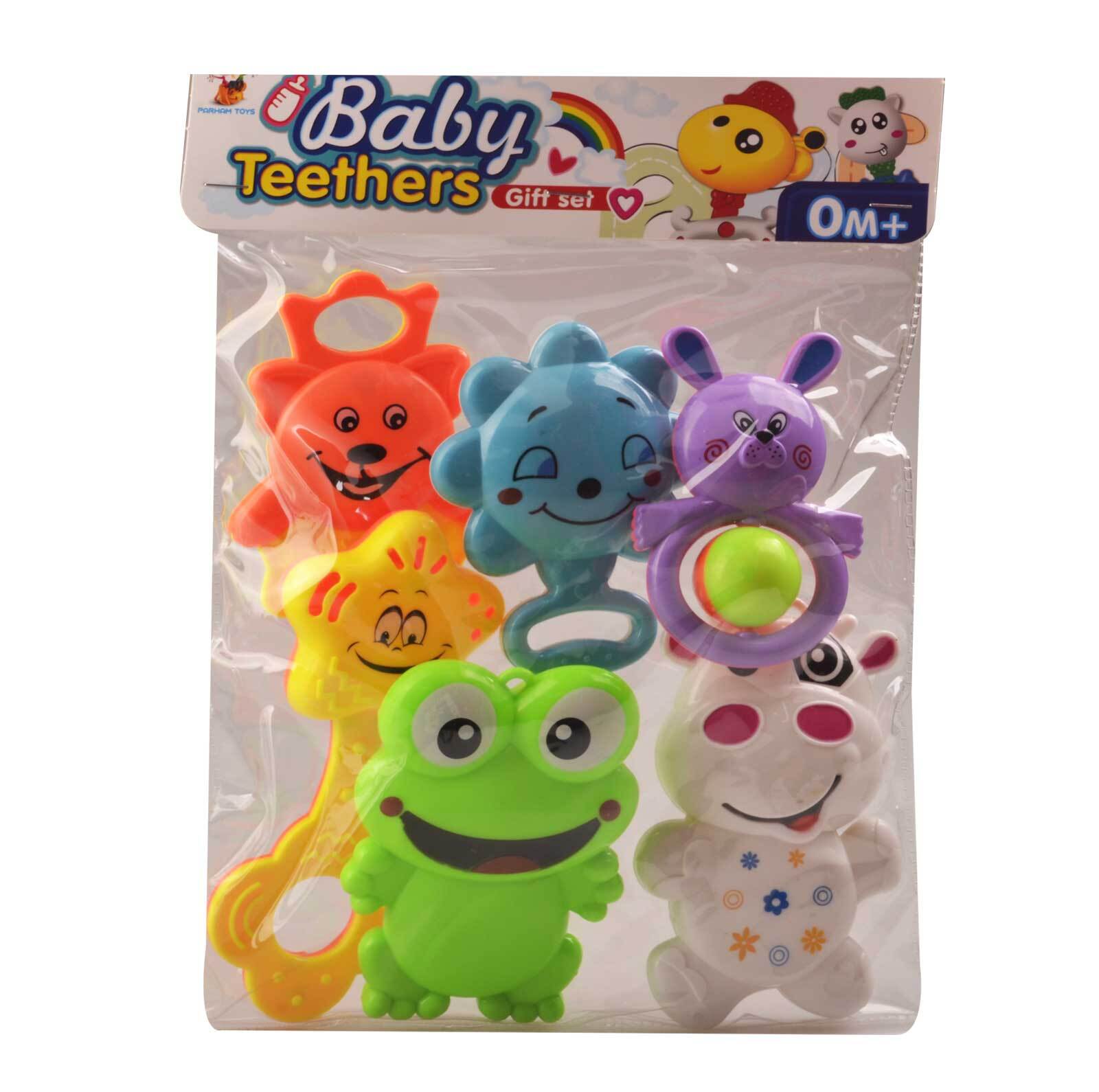 جغجغه مدل BABY Teethers مجموعه 6 عددی