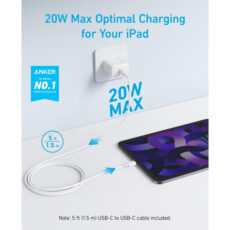 شارژر دیواری 20 وات انکر مدل Select Charger A2347