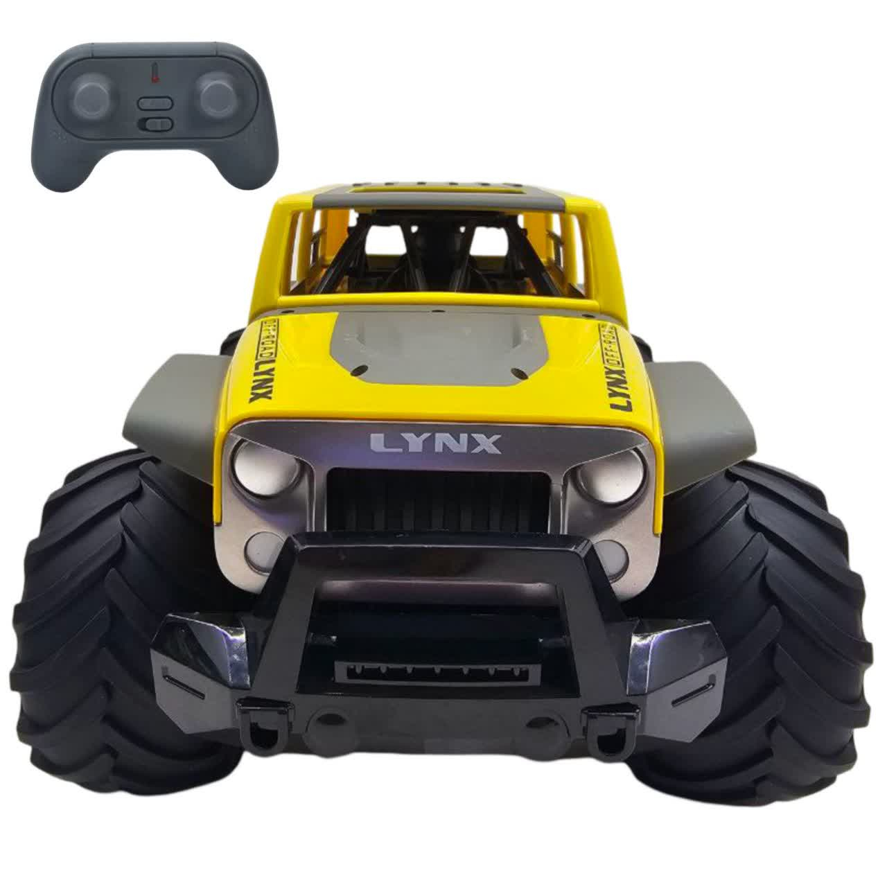 ماشین بازی کنترلی ناب سل مدل ضد آب آفرود شارژی چراغدار کد Waterproof off-road car solong RC