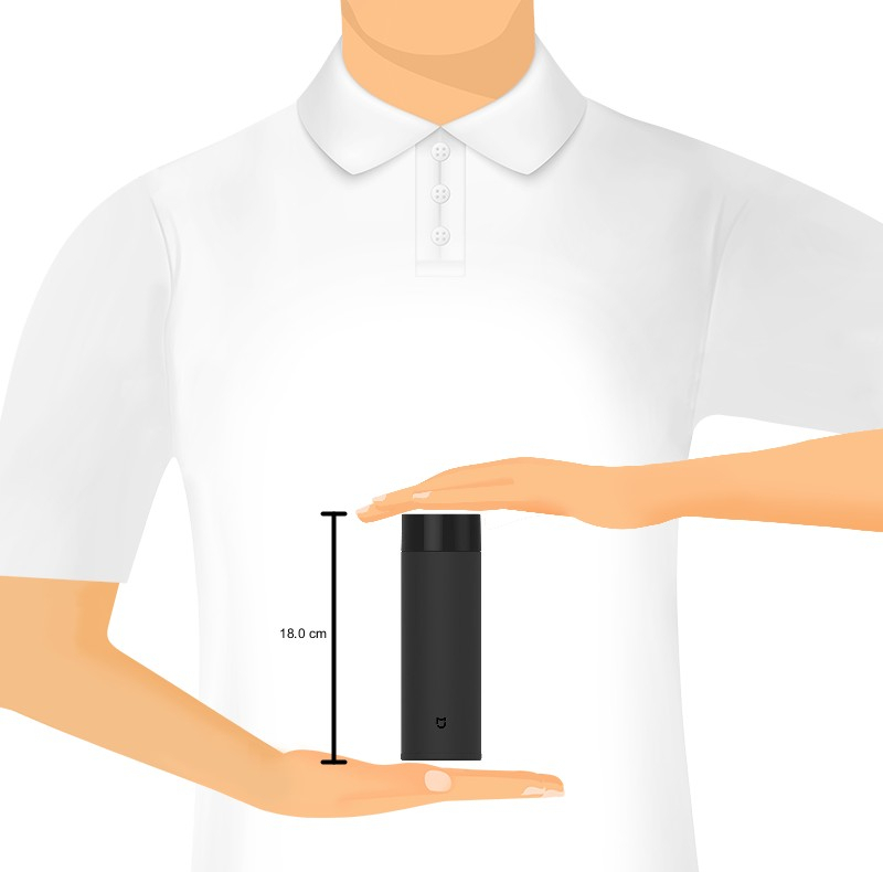 فلاسک میجیا مدل MJMNBWB01WC گنجایش 0.35 لیتر