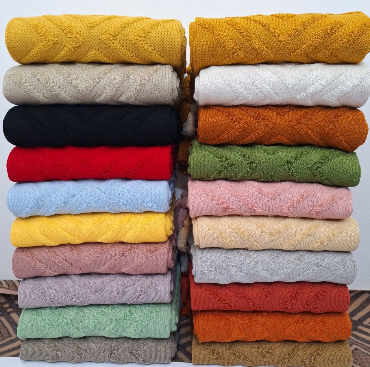 شال مبل و تخت مدل پانچ کامل سایز 200x140 سانتی متر