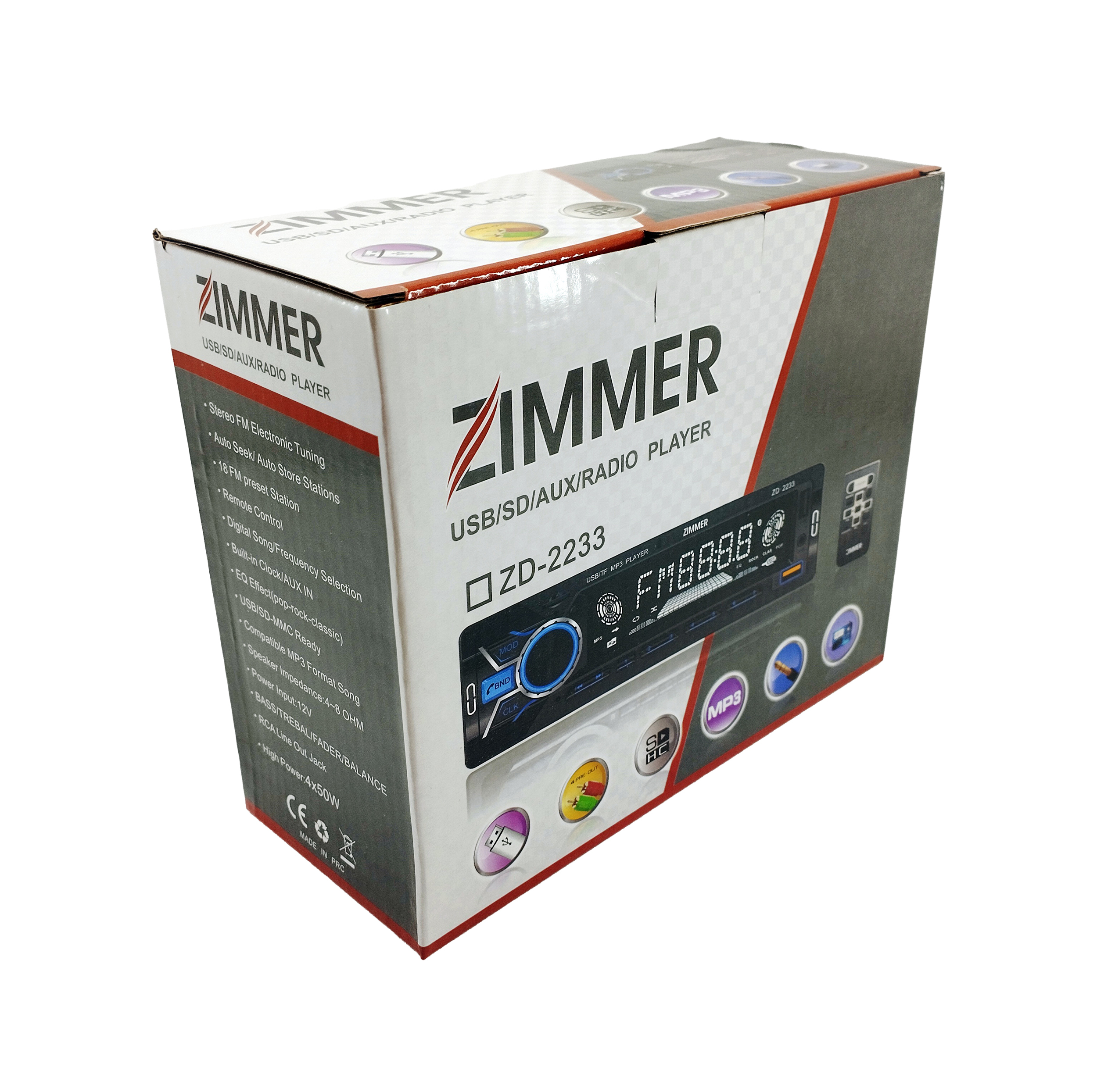 پخش کننده خودرو زیمر مدل ZD-2234