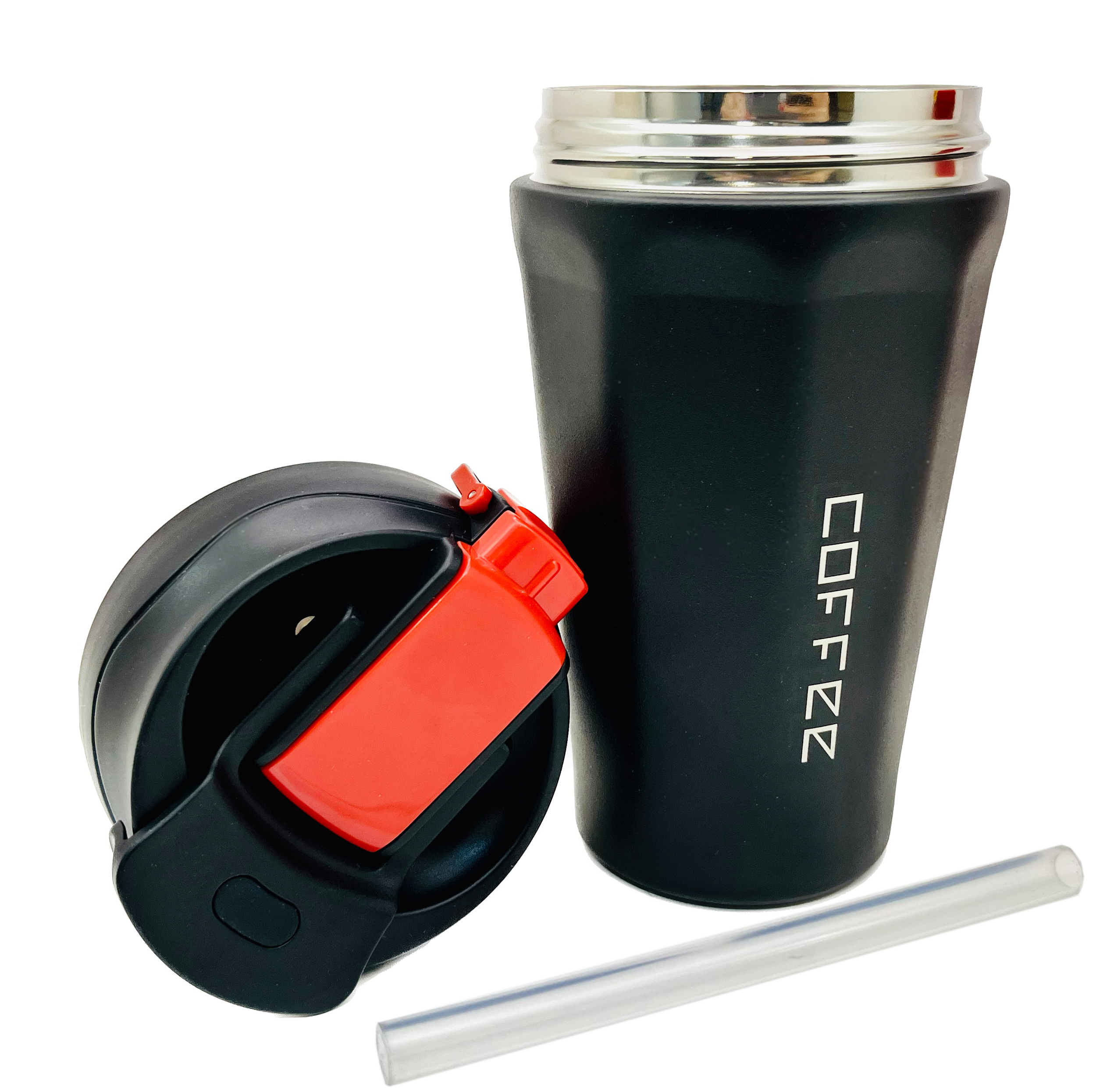 ماگ سفری مدل COFFEE طرح مات گنجایش 0.4 لیتر