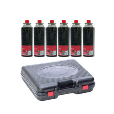 کپسول گاز مدل Pl-01 به همراه کیف حمل بسته 6 عددی