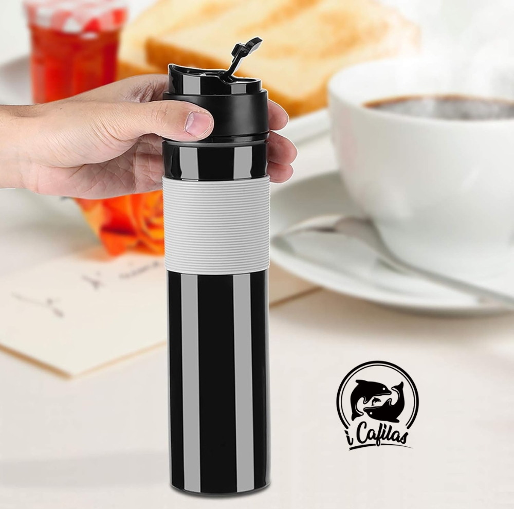 تراول ماگ مدل tea press گنجایش 0.35 لیتر
