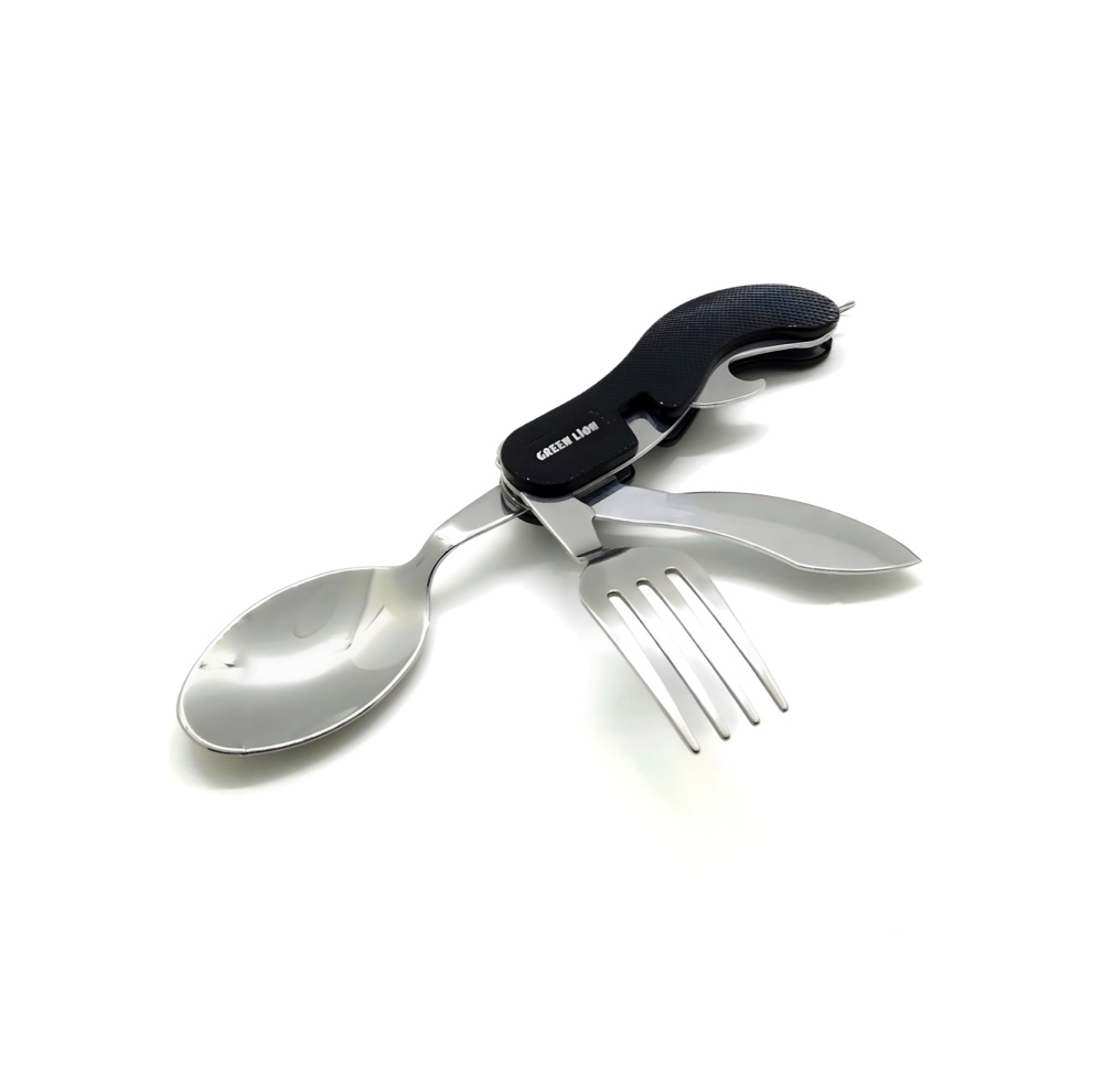 مجموعه قاشق و چنگال سفری گرین لاین مدل Cutlery Set