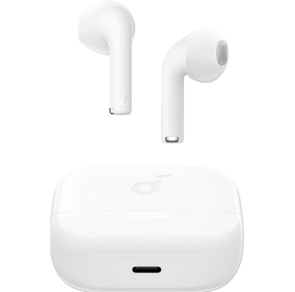 هدفون بلوتوثی انکر مدل Soundcore K20i با نویز کنسلینگ میکروفون (ENC)، درگاه شارژ USB Type-C، دارای کنترل لمسی، مقاوم در برابر پاشش آب با استاندارد