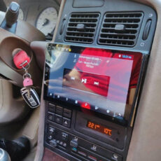 پخش کننده تصویری خودرو کاروین مدل V800 pro مناسب برای پژو پارس