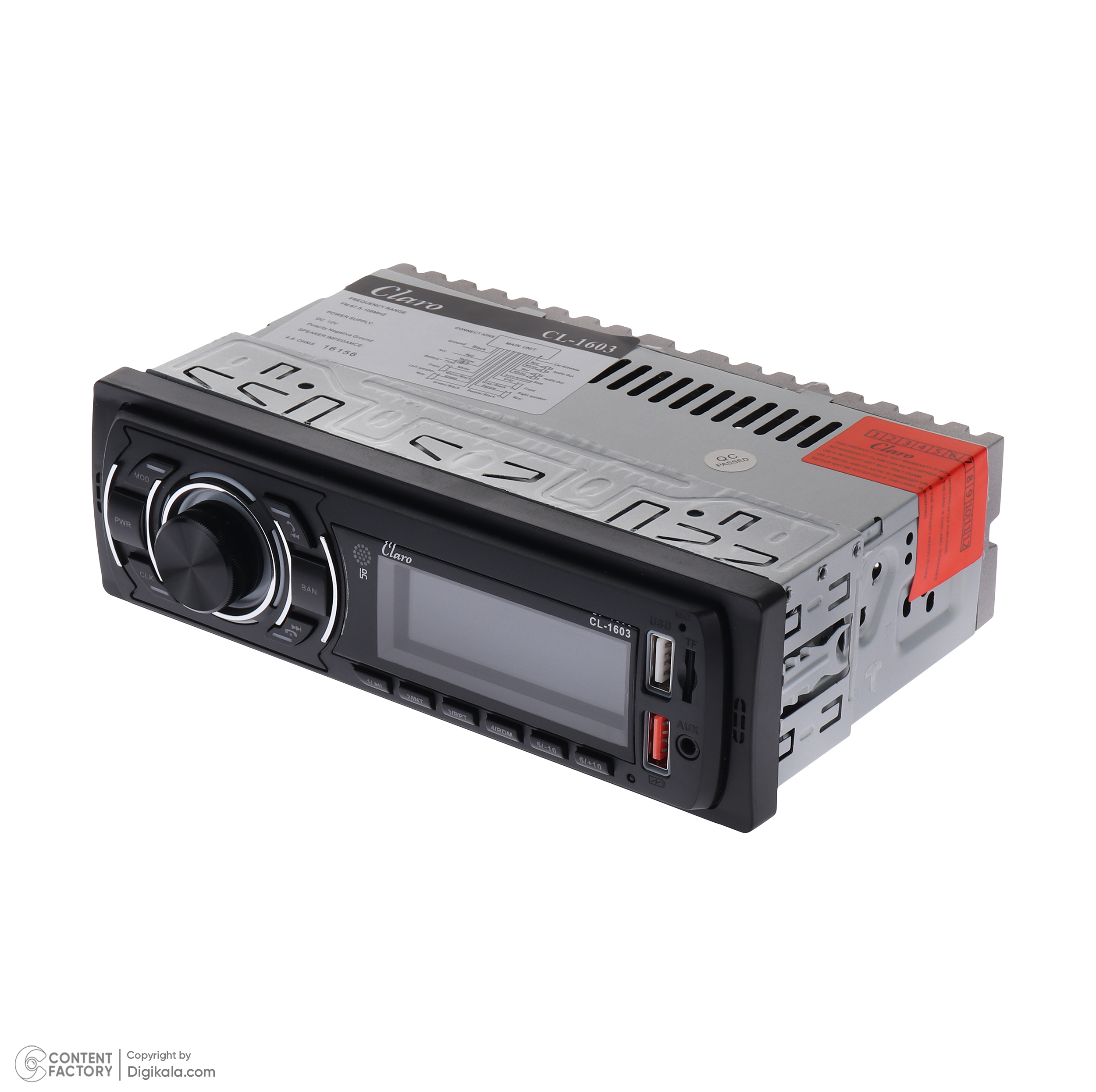 پخش کننده خودرو کلارو مدل CL-1603