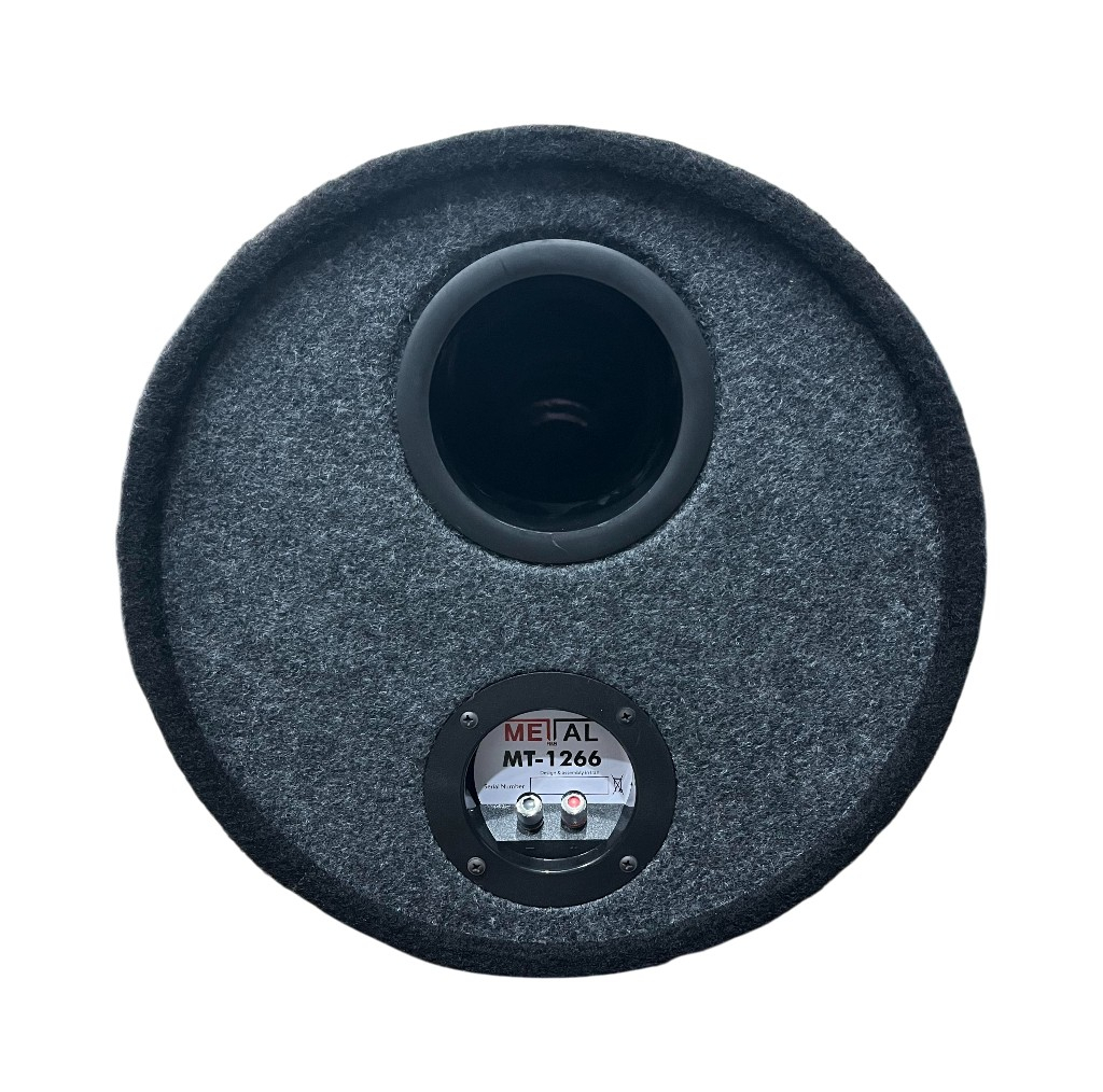 ساب ووفر پشت خودرو متال مدل MT-1266 سایز 12 اینچ
