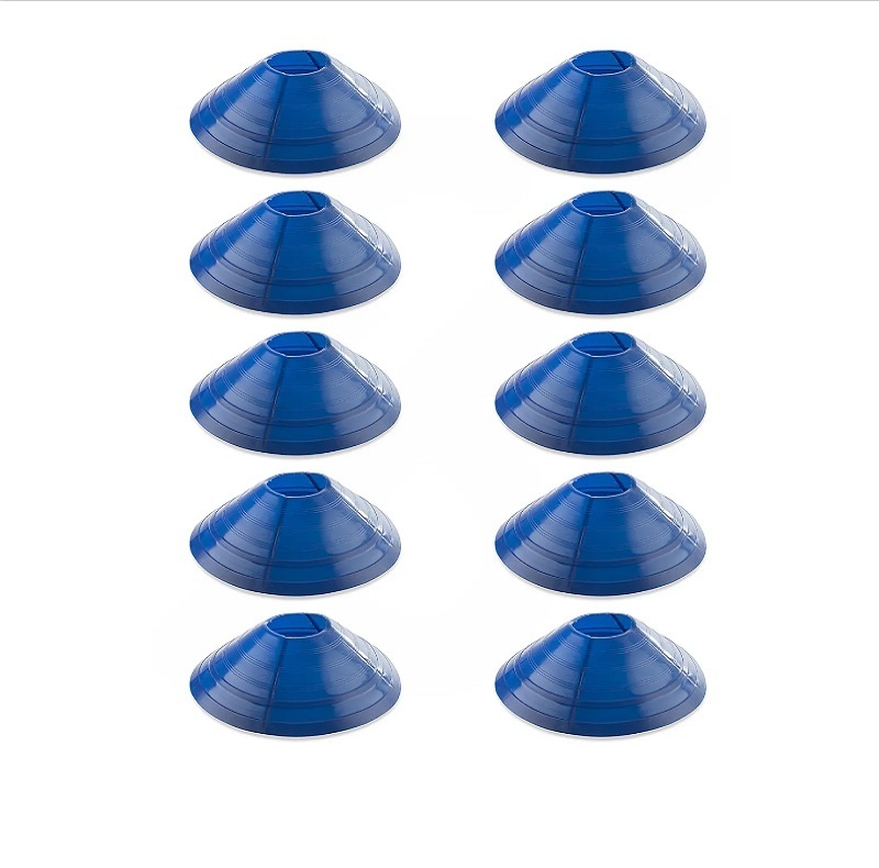 مانع تمرین فوتبال مدل ژله ای نشکن Cones 2023 مجموعه 10 عددی