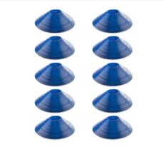 مانع تمرین فوتبال مدل ژله ای نشکن Cones 2023 مجموعه 10 عددی