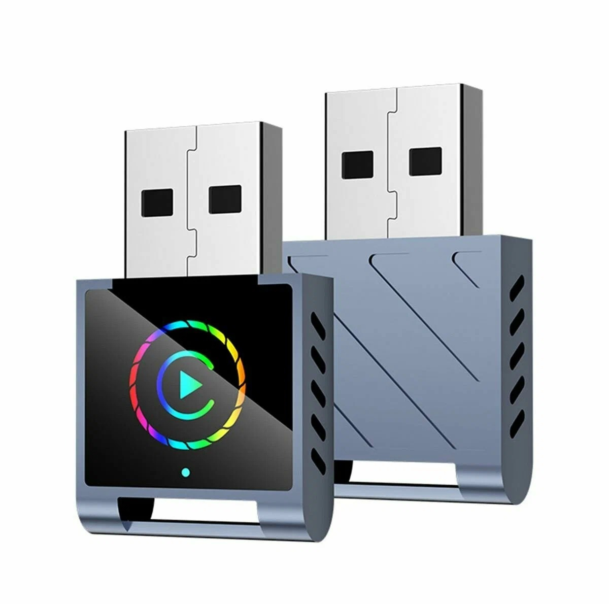 کارپلی و اندروید اتو مدل Wireless CarPlay/Android Auto Q1BD به همراه مبدل USB به USB-C
