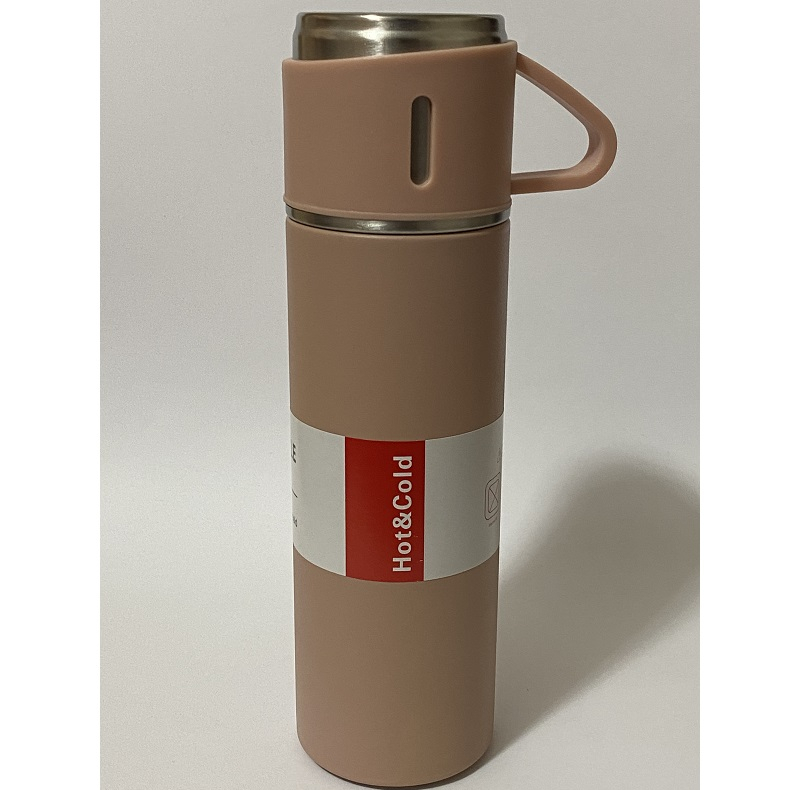 فلاسک و لیوان مدل hot-cold گنجایش 0.5 لیتر بسته 3 عددی
